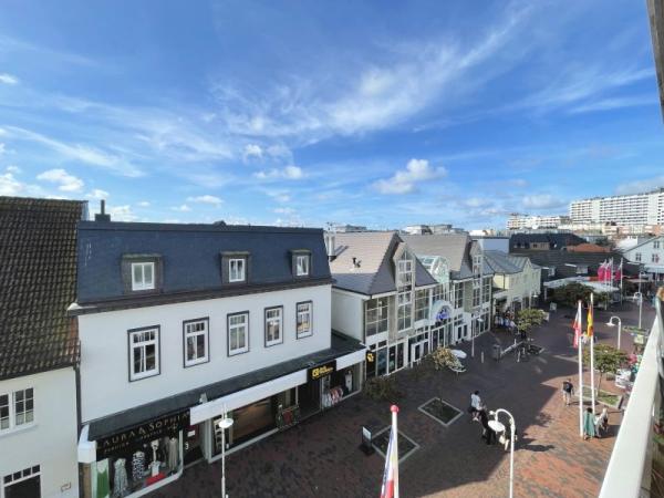 Ausblick vom Balkon nach Süden Westen