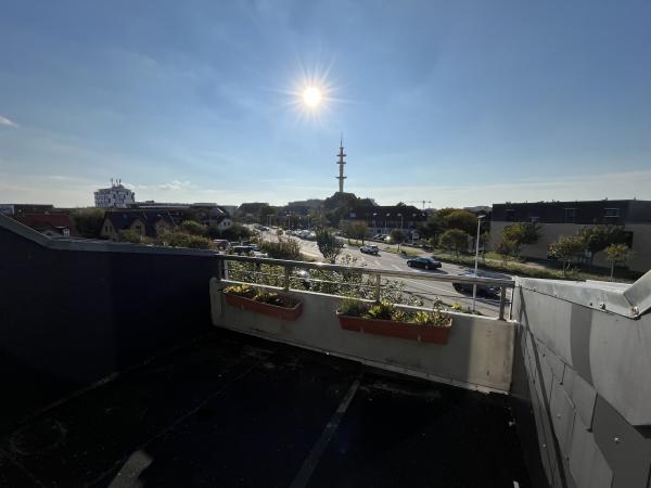 Ausblick von der Dachterrasse
